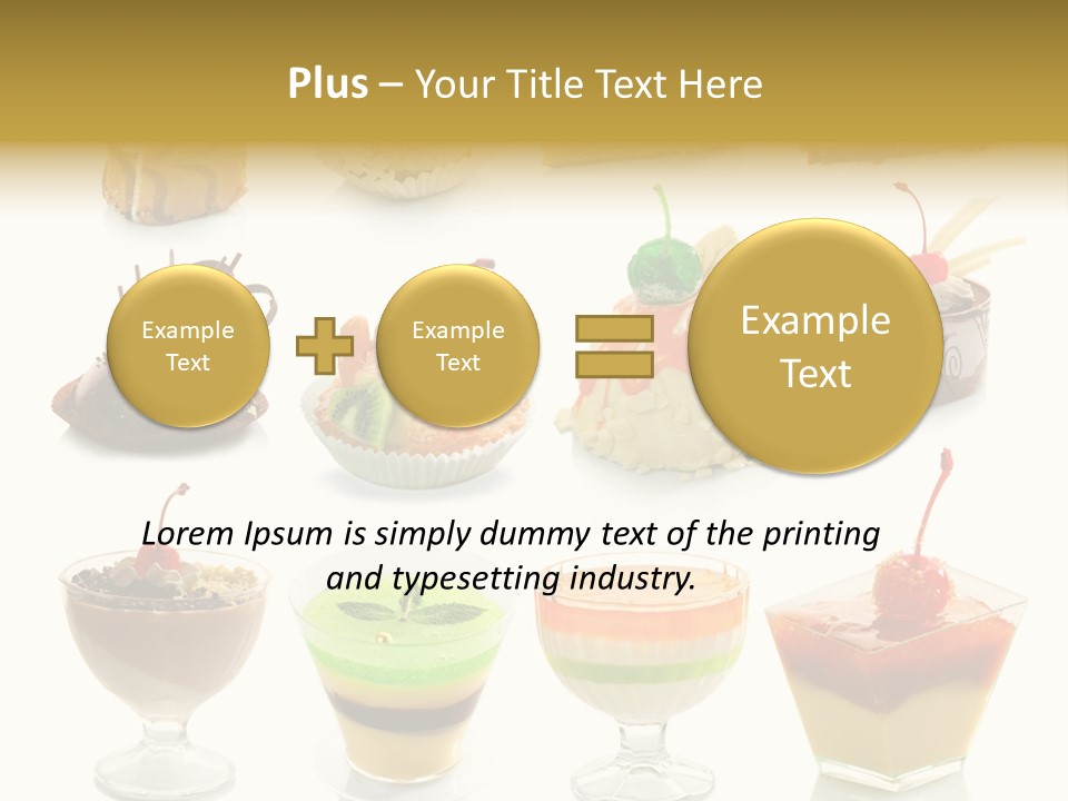 Pie Macro Healthy PowerPoint Template