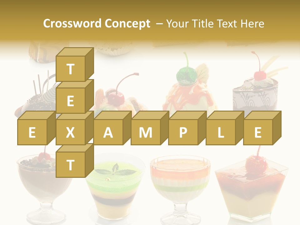 Pie Macro Healthy PowerPoint Template