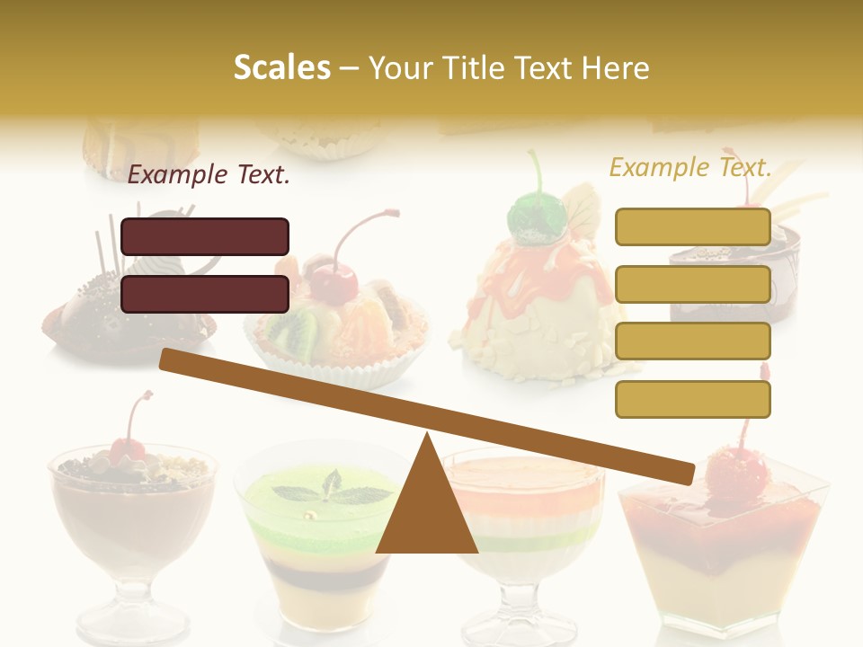 Pie Macro Healthy PowerPoint Template