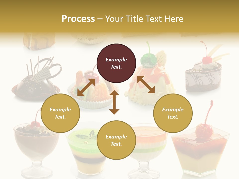 Pie Macro Healthy PowerPoint Template
