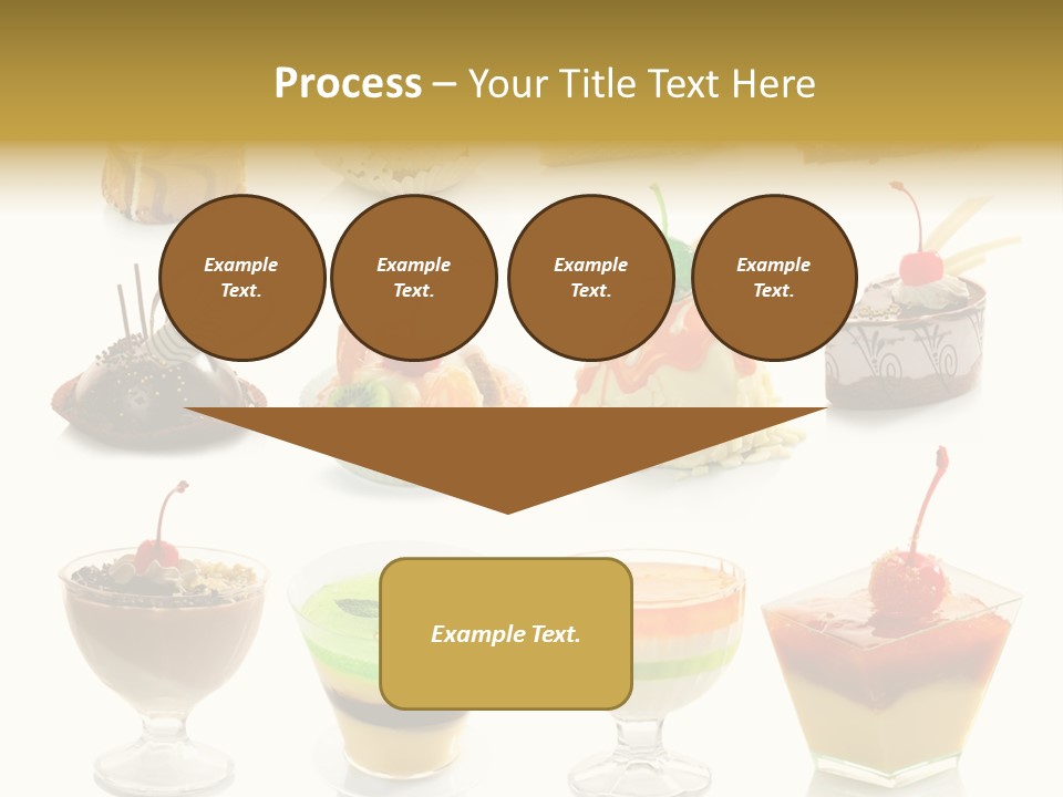 Pie Macro Healthy PowerPoint Template
