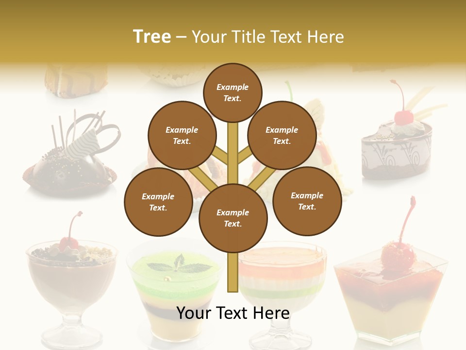 Pie Macro Healthy PowerPoint Template