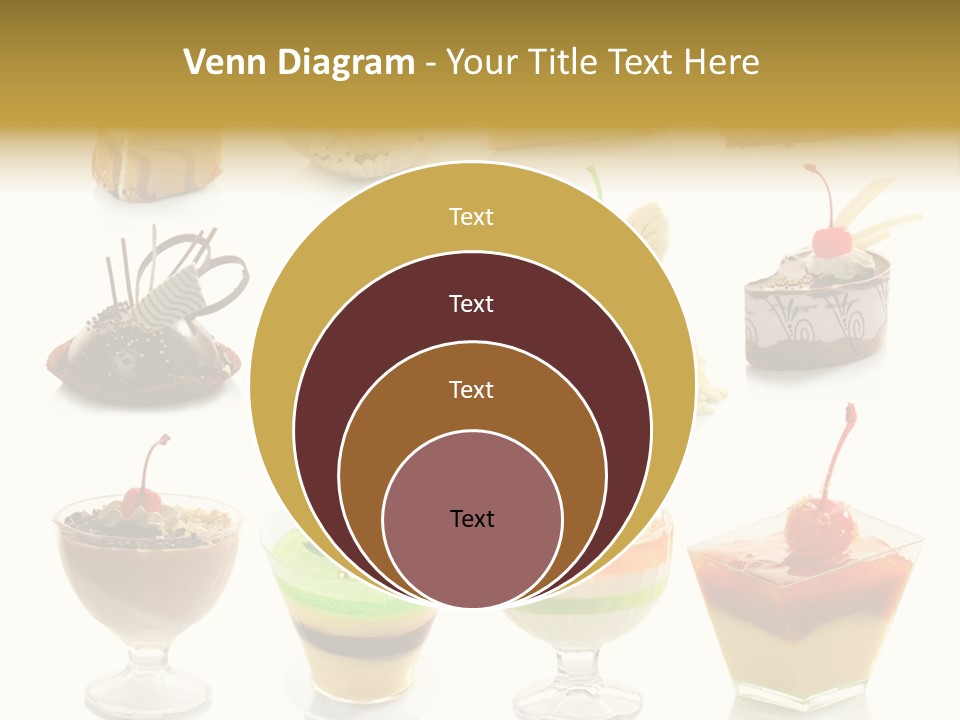 Pie Macro Healthy PowerPoint Template