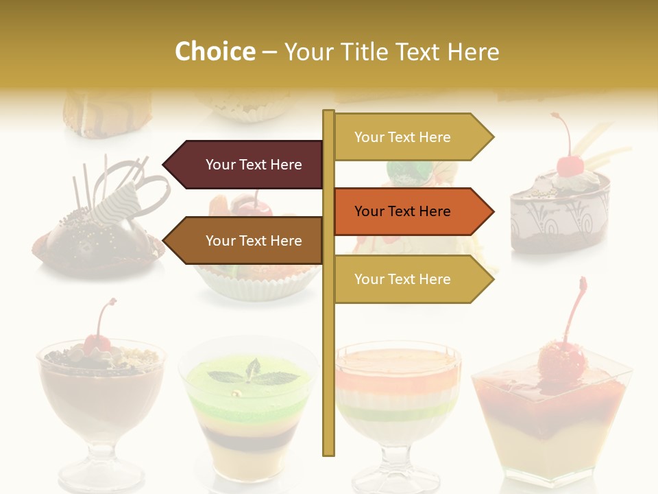 Pie Macro Healthy PowerPoint Template