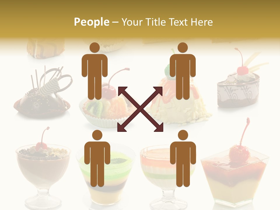 Pie Macro Healthy PowerPoint Template