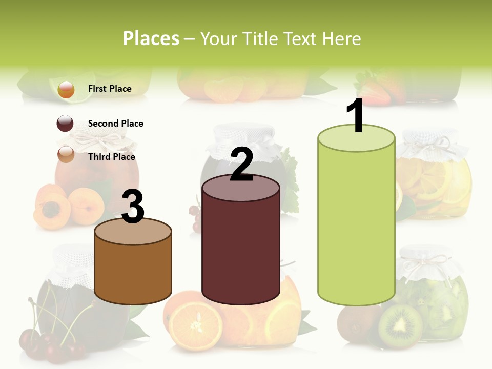 Strawberry Healthy Gourmet PowerPoint Template