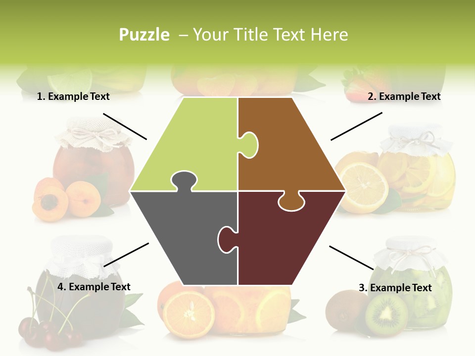 Strawberry Healthy Gourmet PowerPoint Template