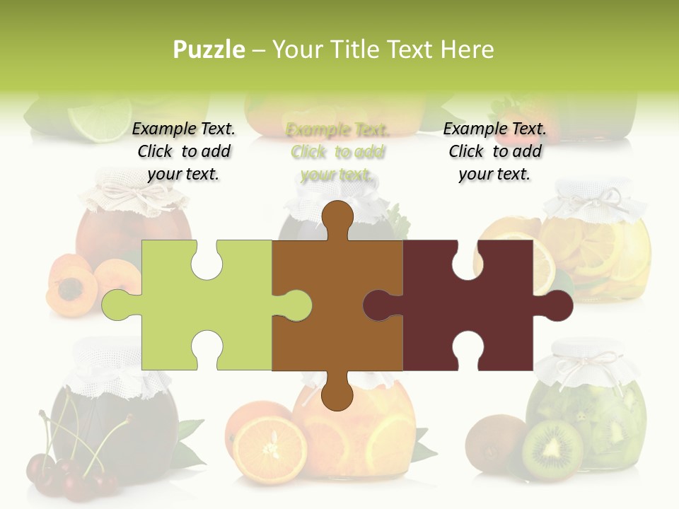 Strawberry Healthy Gourmet PowerPoint Template