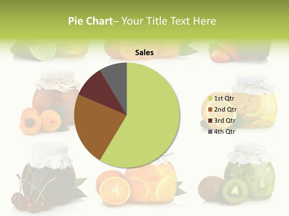 Strawberry Healthy Gourmet PowerPoint Template