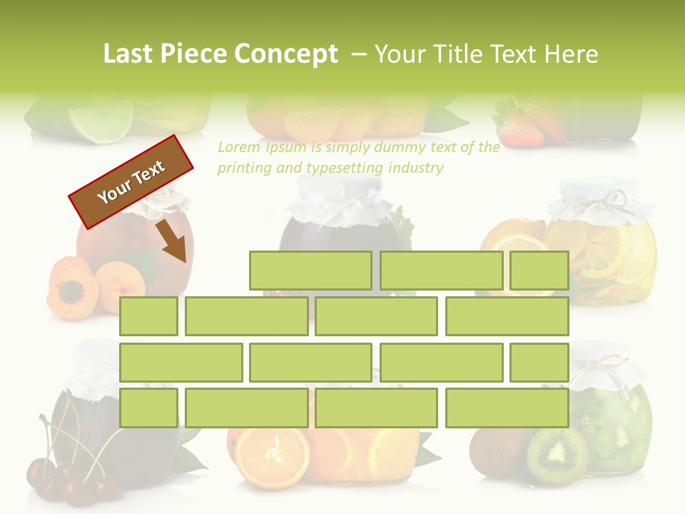 Strawberry Healthy Gourmet PowerPoint Template