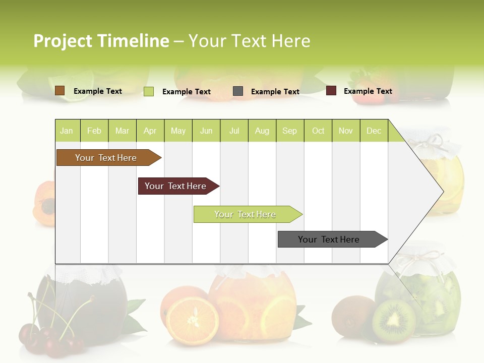 Strawberry Healthy Gourmet PowerPoint Template