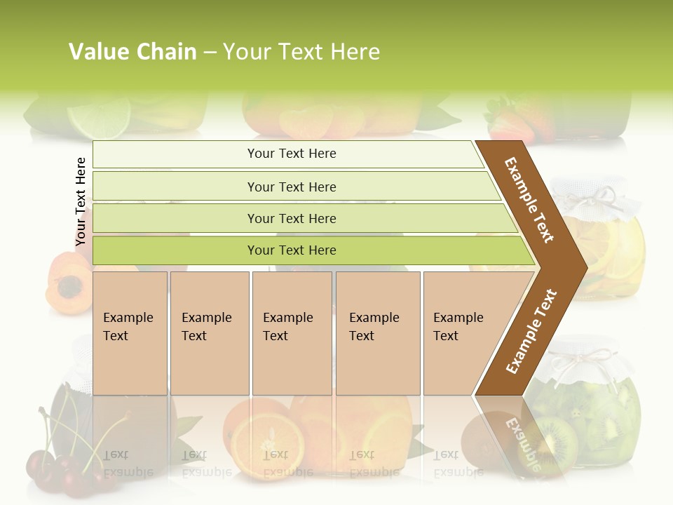 Strawberry Healthy Gourmet PowerPoint Template