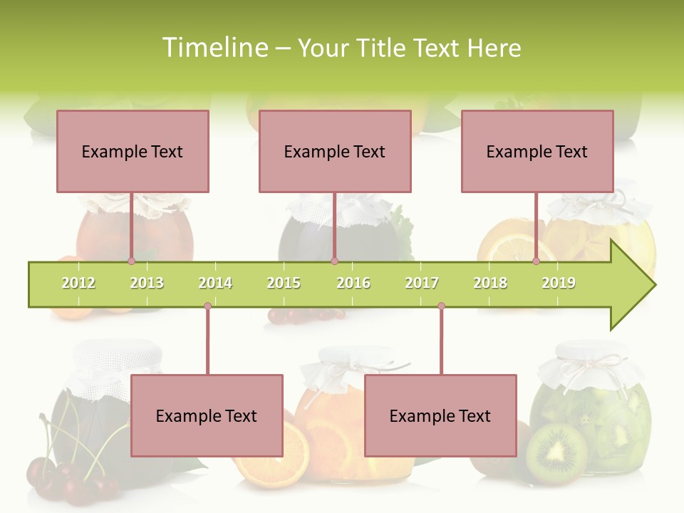 Strawberry Healthy Gourmet PowerPoint Template
