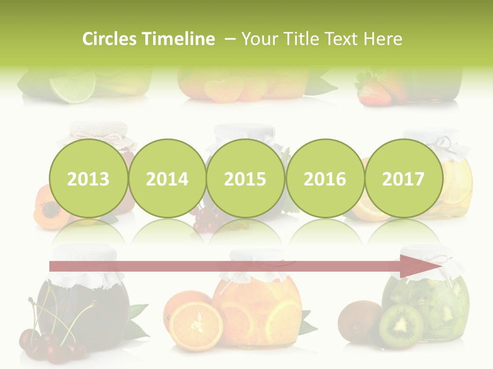 Strawberry Healthy Gourmet PowerPoint Template