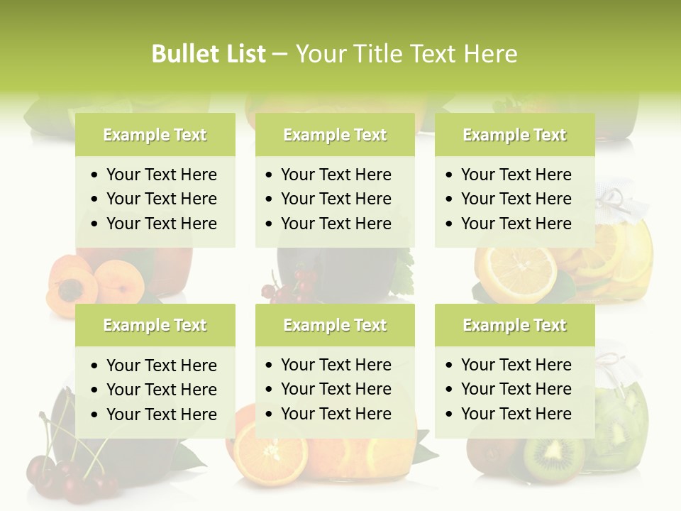 Strawberry Healthy Gourmet PowerPoint Template