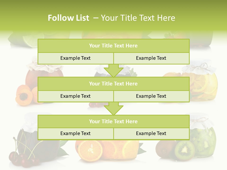 Strawberry Healthy Gourmet PowerPoint Template