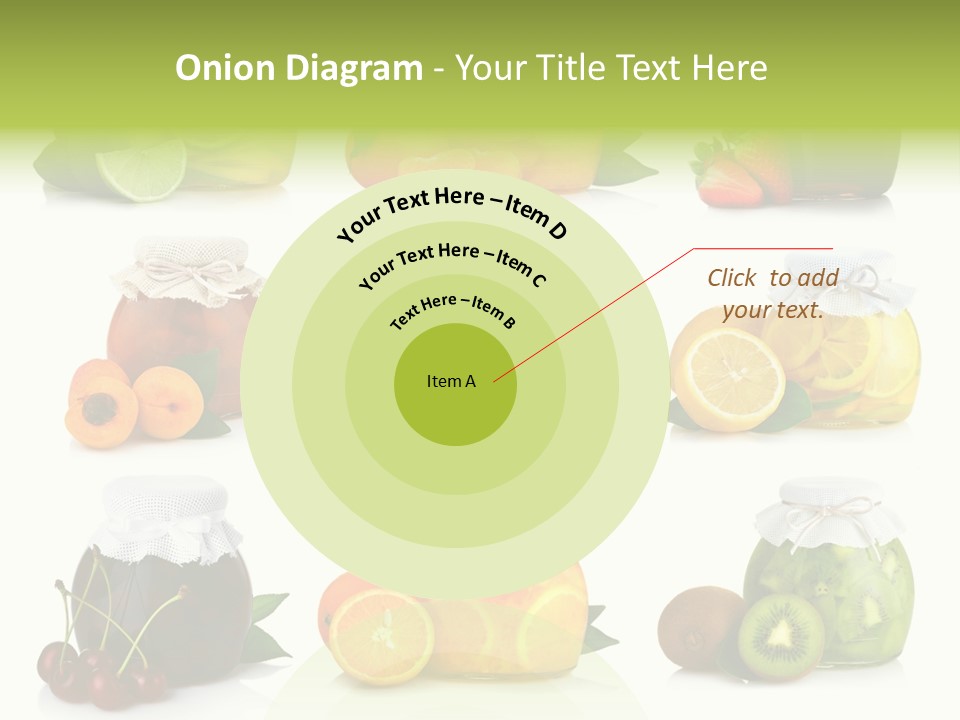 Strawberry Healthy Gourmet PowerPoint Template