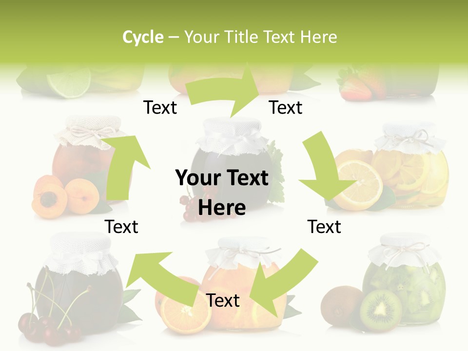 Strawberry Healthy Gourmet PowerPoint Template