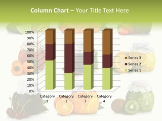 Strawberry Healthy Gourmet PowerPoint Template