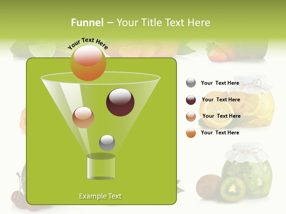 Strawberry Healthy Gourmet PowerPoint Template