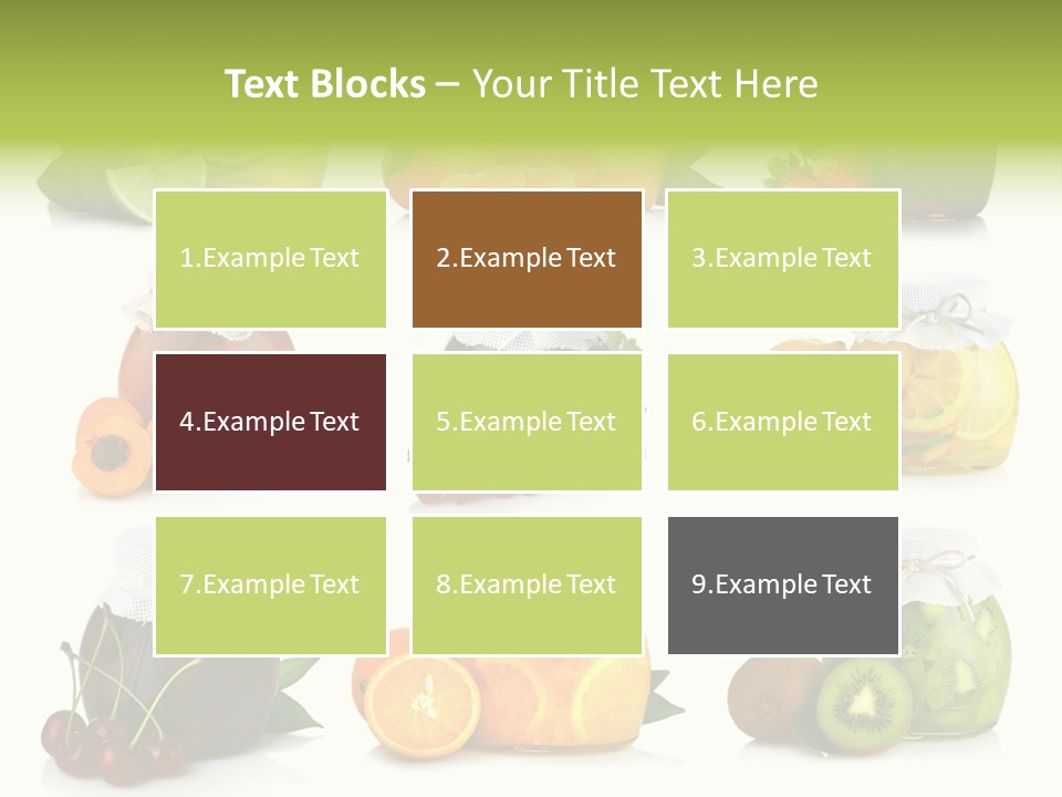 Strawberry Healthy Gourmet PowerPoint Template