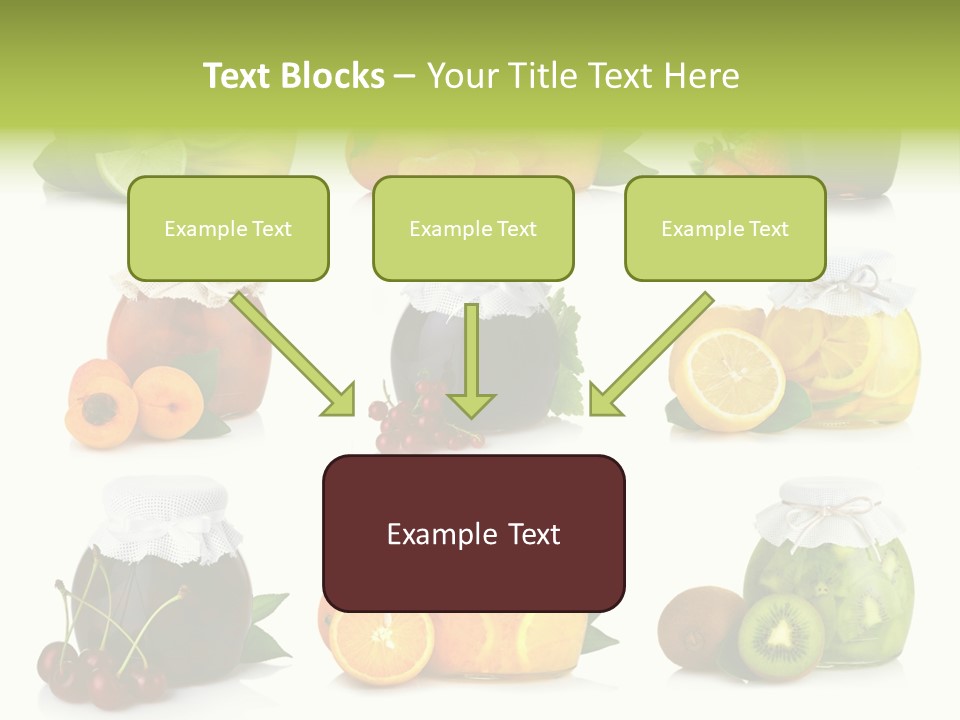 Strawberry Healthy Gourmet PowerPoint Template