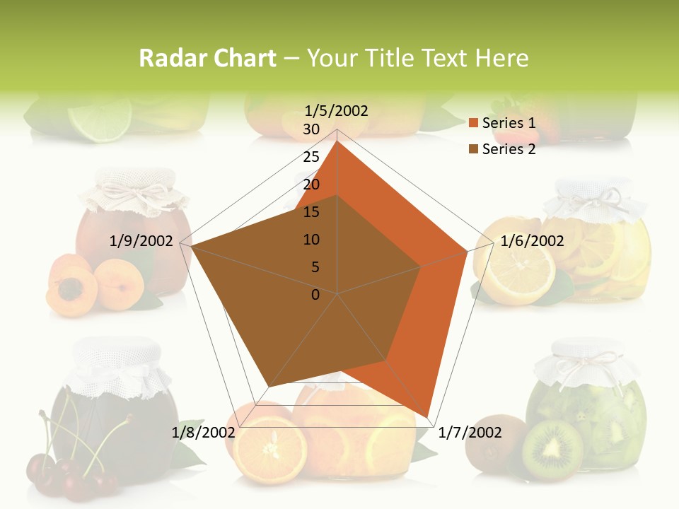 Strawberry Healthy Gourmet PowerPoint Template
