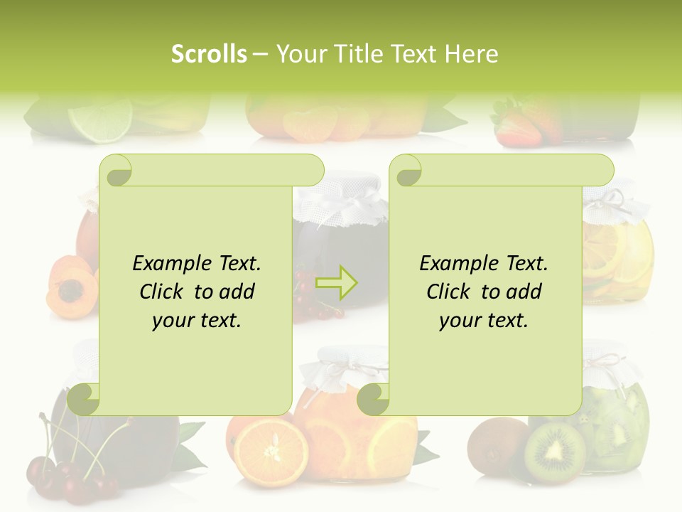 Strawberry Healthy Gourmet PowerPoint Template