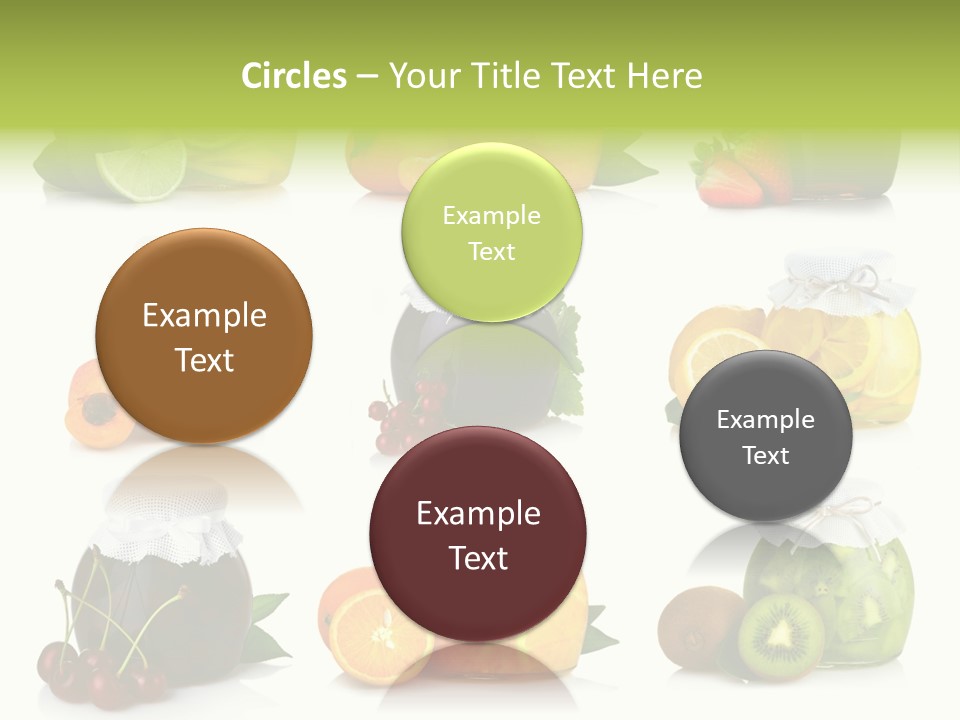 Strawberry Healthy Gourmet PowerPoint Template