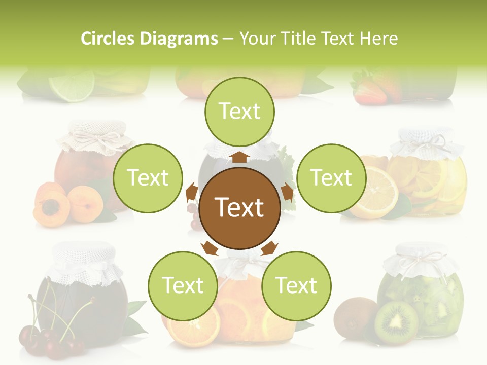 Strawberry Healthy Gourmet PowerPoint Template