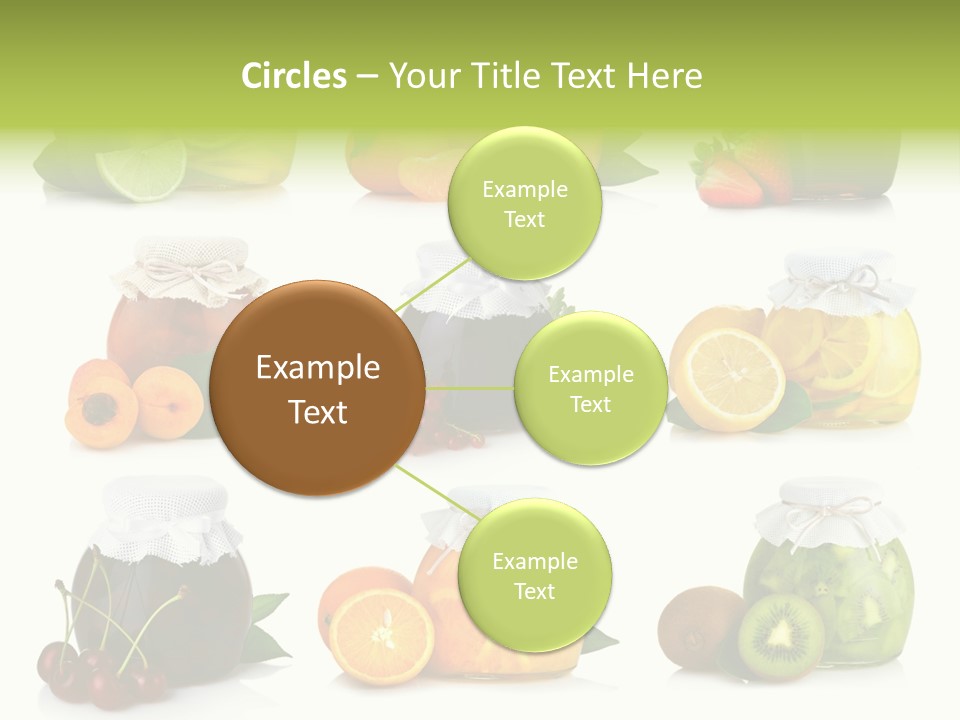 Strawberry Healthy Gourmet PowerPoint Template