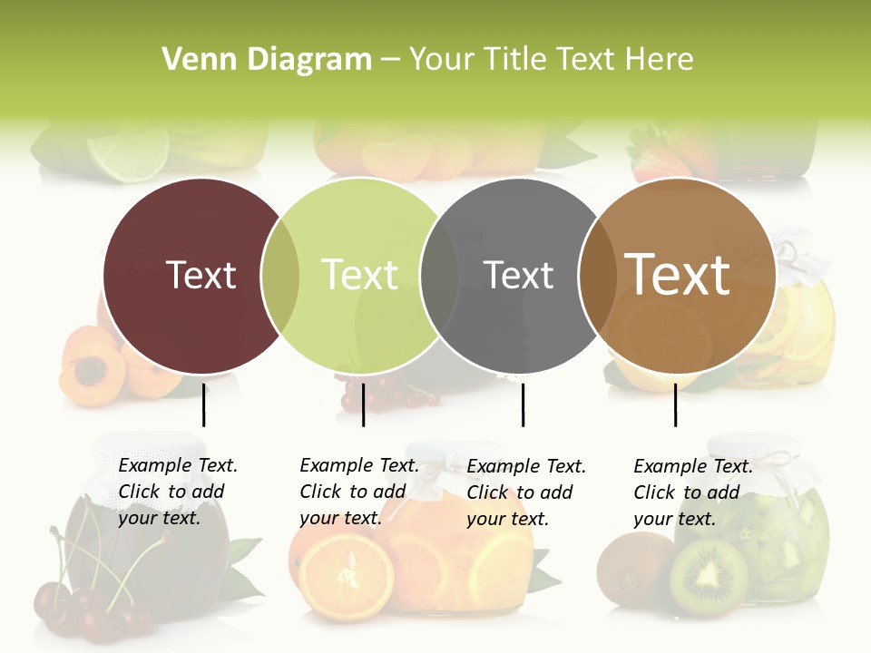 Strawberry Healthy Gourmet PowerPoint Template