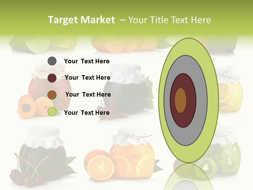 Strawberry Healthy Gourmet PowerPoint Template