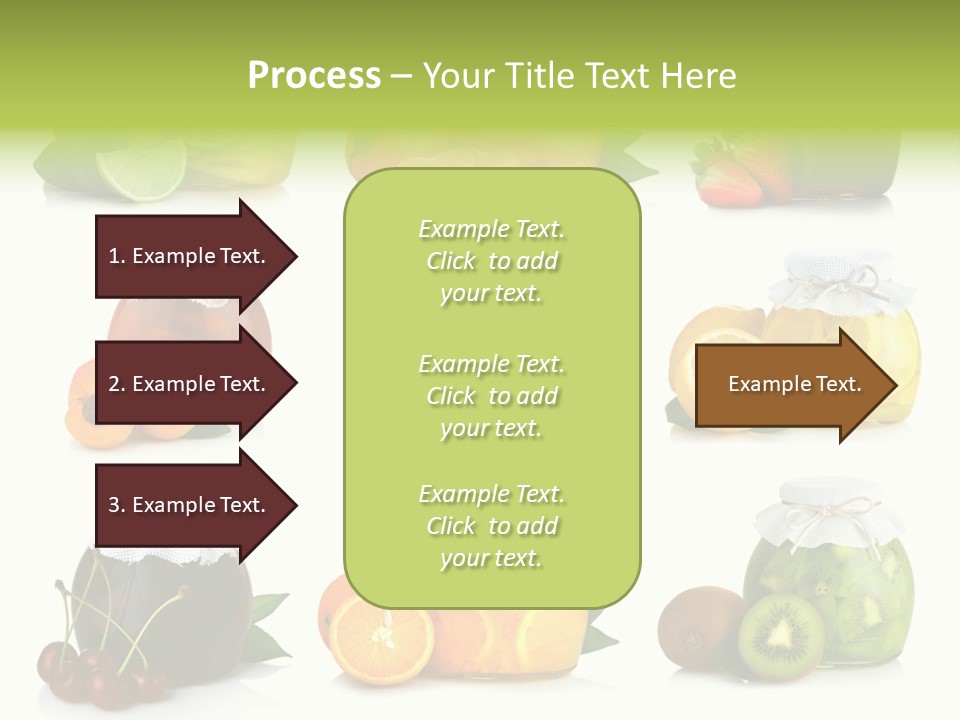 Strawberry Healthy Gourmet PowerPoint Template