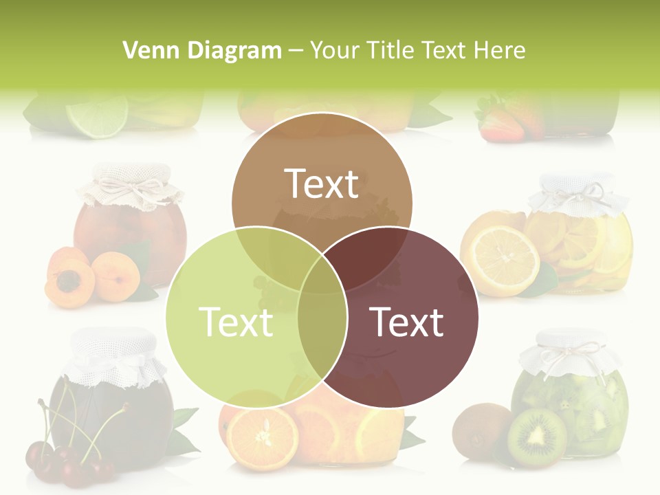 Strawberry Healthy Gourmet PowerPoint Template