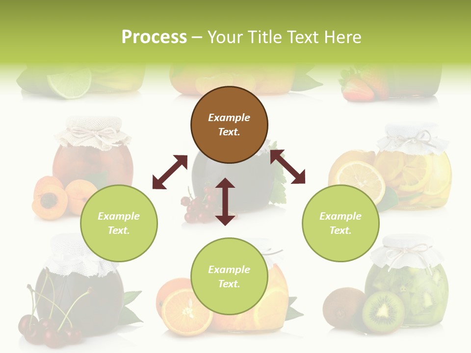 Strawberry Healthy Gourmet PowerPoint Template