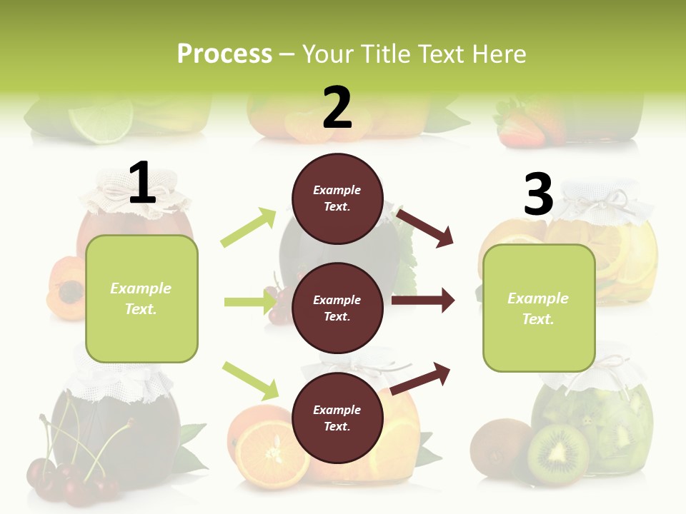 Strawberry Healthy Gourmet PowerPoint Template