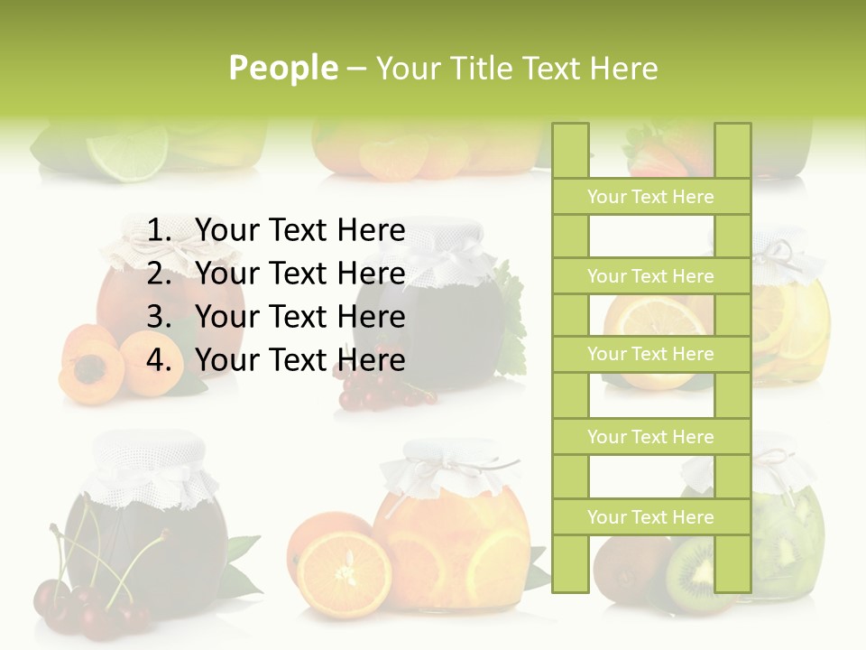 Strawberry Healthy Gourmet PowerPoint Template