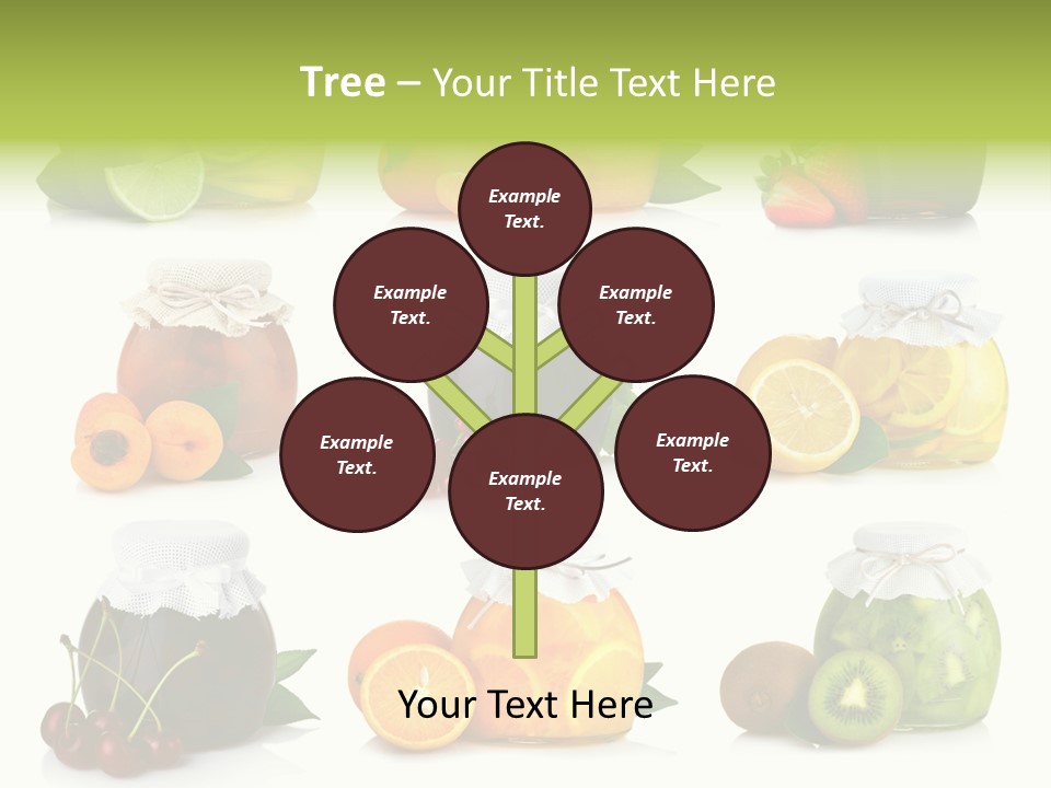 Strawberry Healthy Gourmet PowerPoint Template