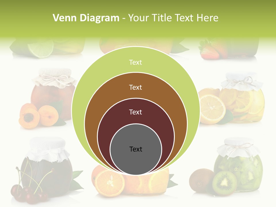 Strawberry Healthy Gourmet PowerPoint Template