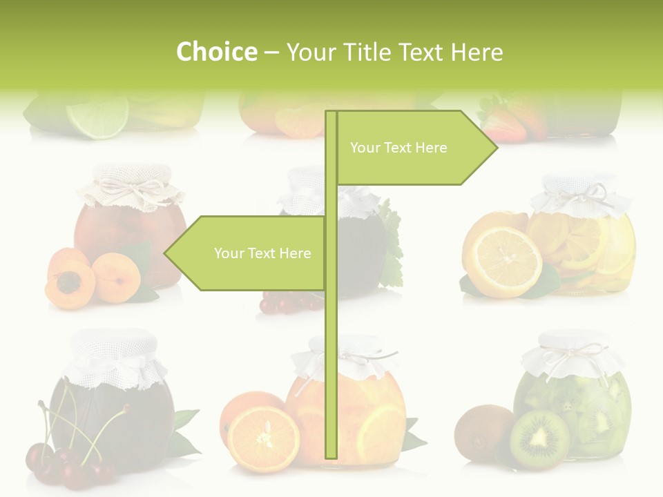 Strawberry Healthy Gourmet PowerPoint Template