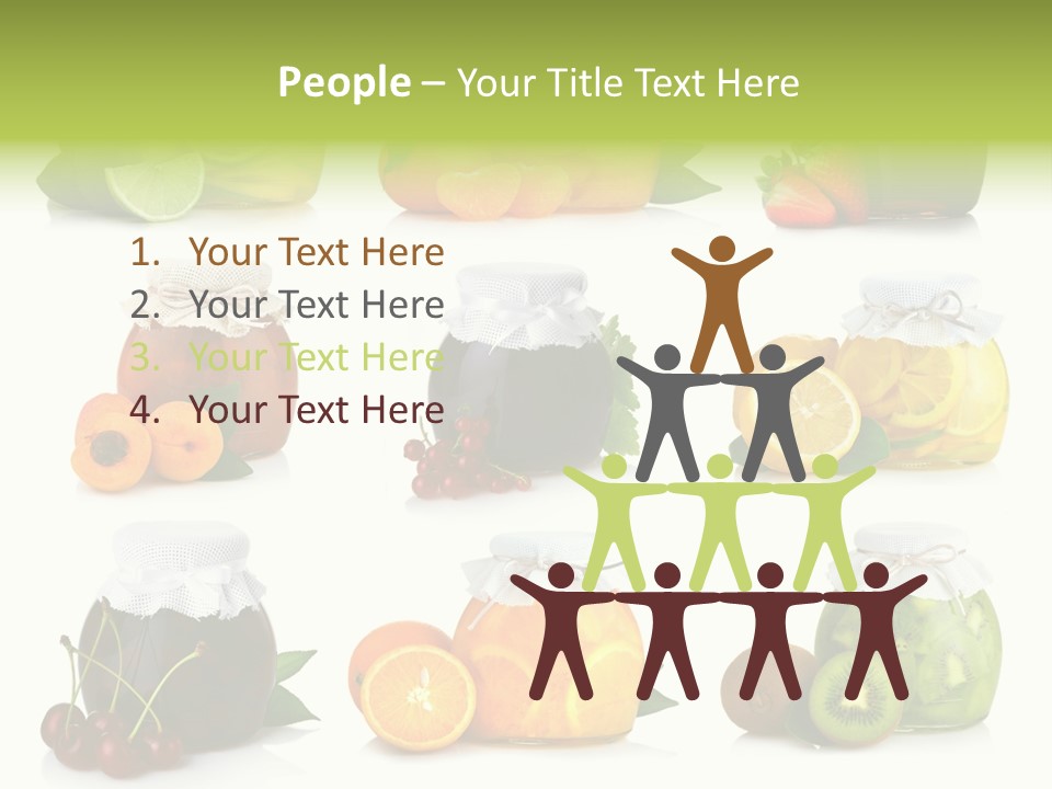 Strawberry Healthy Gourmet PowerPoint Template