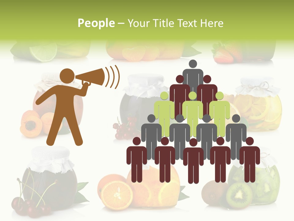 Strawberry Healthy Gourmet PowerPoint Template