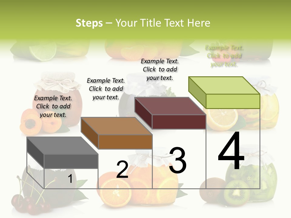 Strawberry Healthy Gourmet PowerPoint Template