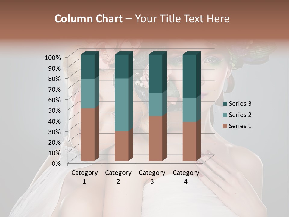 Tempting Coiffure Hairstyle PowerPoint Template