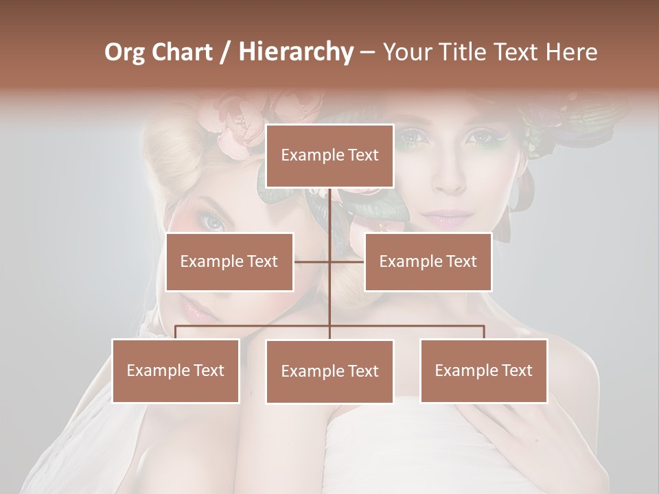 Tempting Coiffure Hairstyle PowerPoint Template