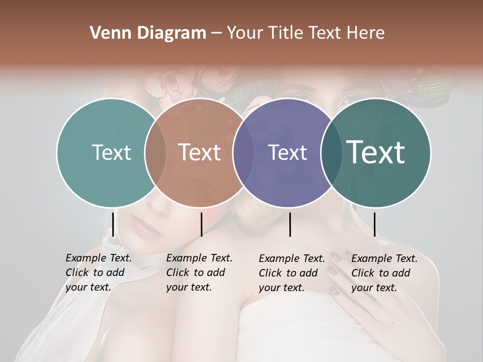 Tempting Coiffure Hairstyle PowerPoint Template