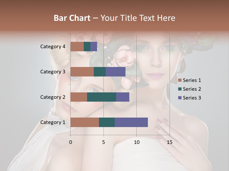 Tempting Coiffure Hairstyle PowerPoint Template