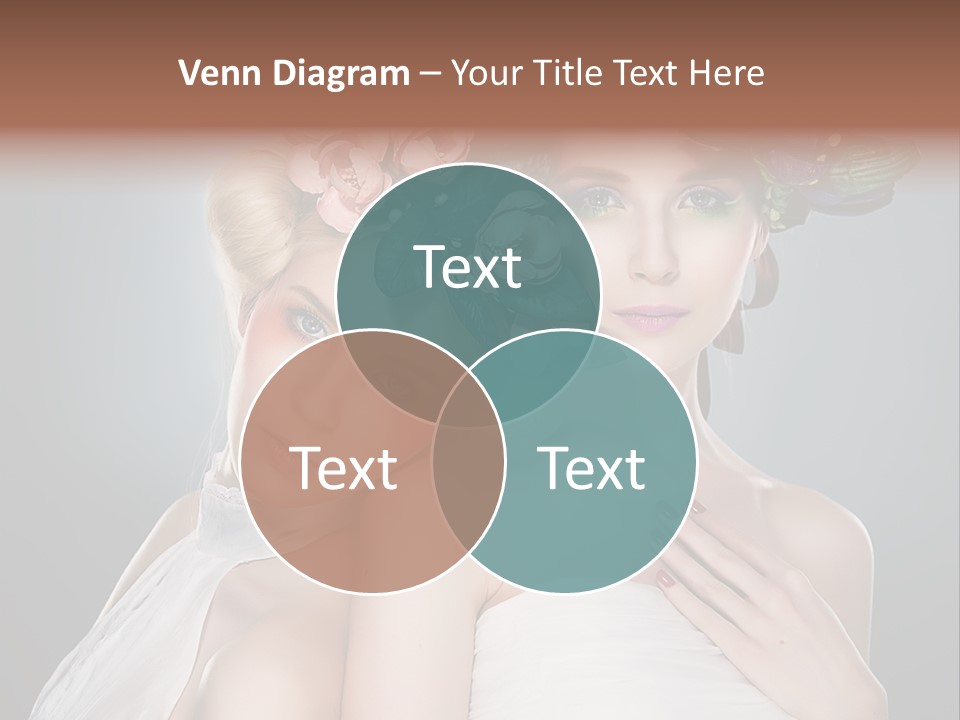 Tempting Coiffure Hairstyle PowerPoint Template