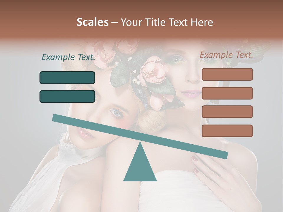 Tempting Coiffure Hairstyle PowerPoint Template